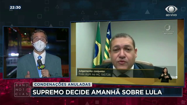 Supremo decide amanhã sobre Lula Reprodução TV