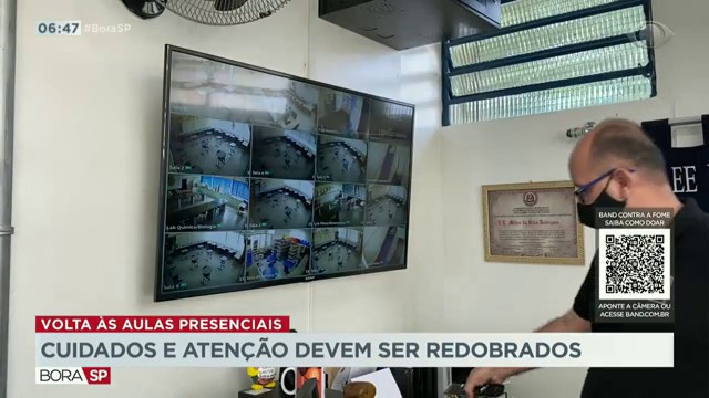 Cuidados e atenção devem ser redobrados na volta às aulas Reprodução TV