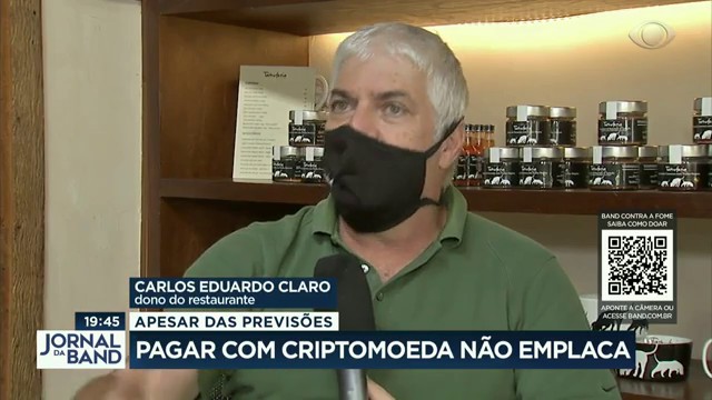 Pagamentos com criptomoedas não emplacaram Reprodução TV