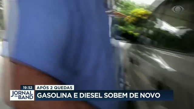 Gasolina e diesel sobem de novo depois de duas quedas Reprodução TV