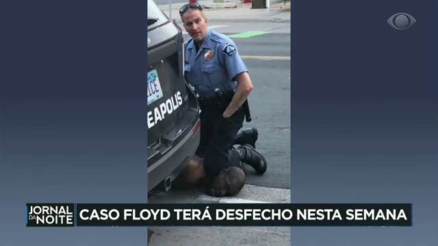 Jurados vão definir se condenam ou não ex-policial que matou Floyd Reprodução TV