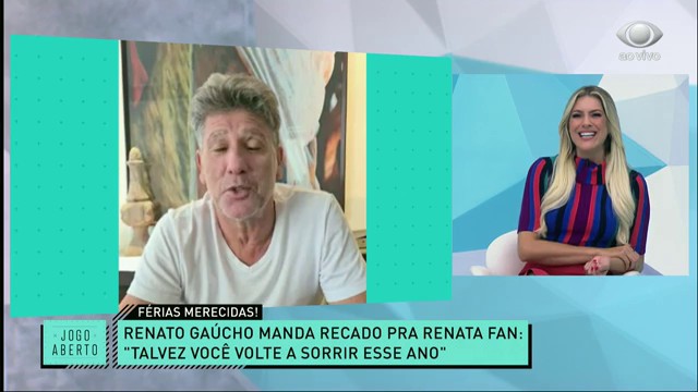 Renato Gaúcho manda recado especial para Renata Fan