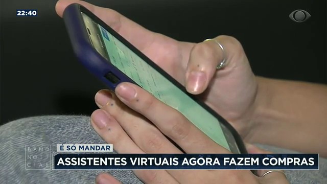 Assistentes virtuais agora fazem compras Reprodução TV