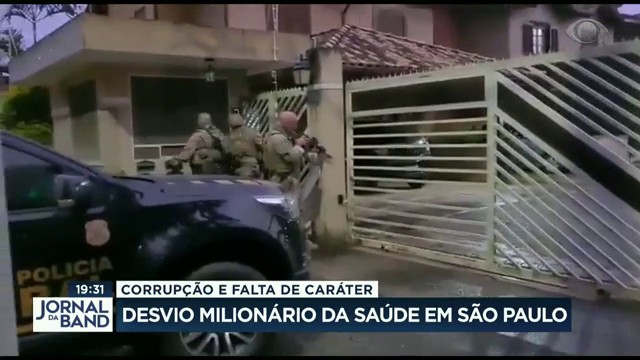 Quadrilha fraudava contratos e desviava dinheiro da saúde em SP1) Reprodução TV