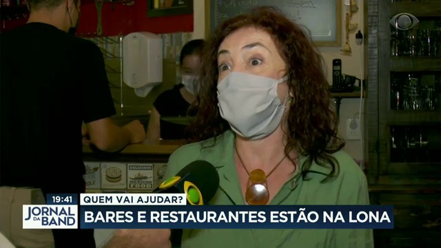 Bares e restaurantes vão precisar de ajuda para superar crise Reprodução TV