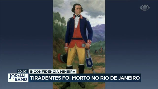 Dia de Tiradentes: herói nacional foi enforcado no Rio de Janeiro Reprodução TV