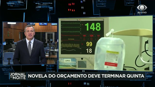 Novela do orçamento deve terminar quinta Reprodução TV