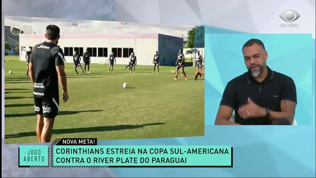 Jogo Aberto debate a estreia do Corinthians na Copa Sul-Americana Reprodução TV