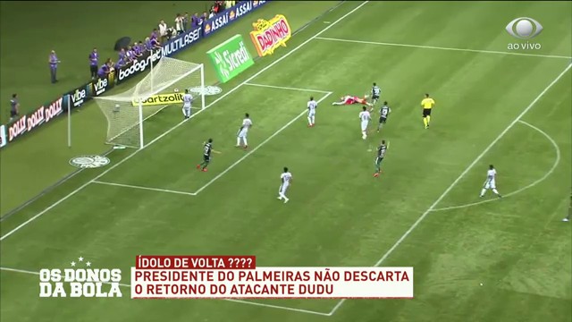 DUDU DE VOLTA??? GALIOTTE CONFIRMA QUE ATACANTE PODE RETORNAR Reprodução TV