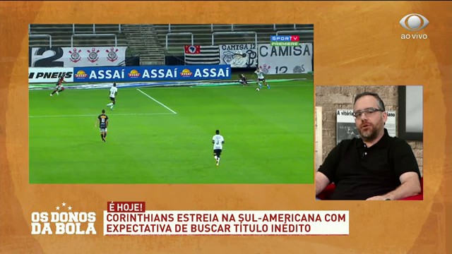 OBRIGAÇÃO DE VITÓRIA? CORINTHIANS ENFRENTA LANTERNA DO PARAGUAI Reprodução TV