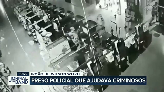 Irmão de Wilson Witzel é preso acusado de ajudar ladrões de banco Reprodução TV