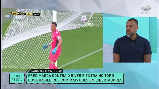 Dom Fredom! Fred garante empate do Fluzão na estreia da Libertadores  Reprodução TV