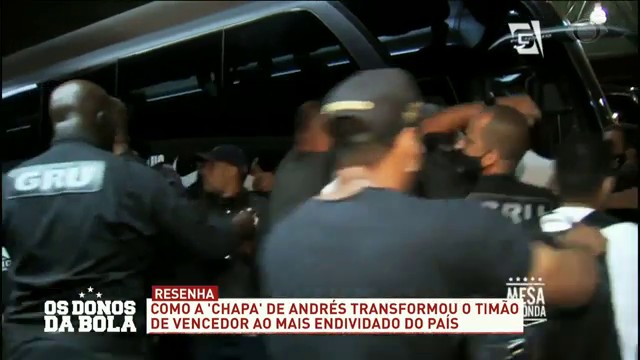 CULPADO DE TUDO??? NETO DETONA GRUPO POLÍTICO DE ANDRÉS NO CORINTHIANS Reprodução TV