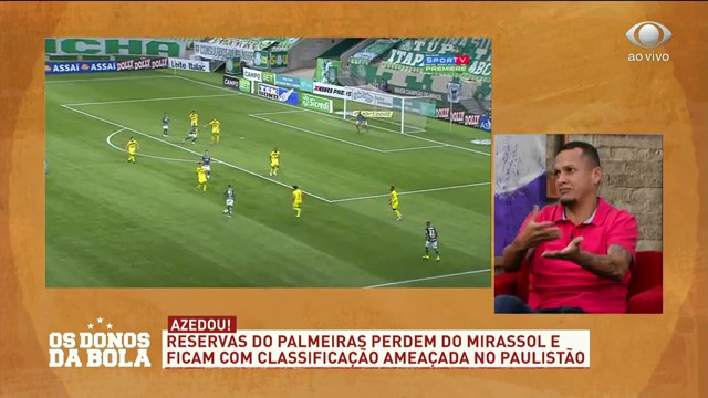 PERDEU A MÃO??? VELLOSO COMENT MAL MOMENTO DE ABEL NO PALMEIRAS Reprodução TV