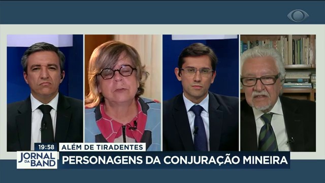 Além de Tiradentes, outros personagens da Conjuração Mineira Reprodução TV