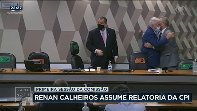 CPI da Covid: senadores discutem lista de depoimentos Reprodução TV