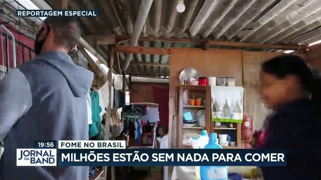 Fome no Brasil: solidariedade faz a diferença  Reprodução TV