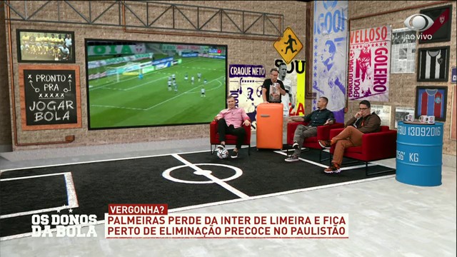 VERDÃO FORA DO MATA MATA NO PAULISTA? SÃO PAULO FAVORITO? PALPITES!!! Reprodução TV