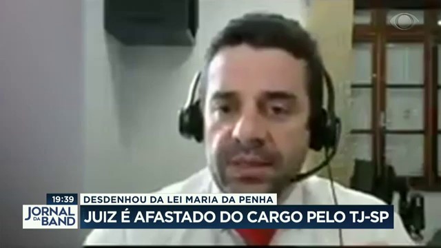 Juiz que debochou da Lei Maria da Penha é afastado pelo TJ-SP Reprodução TV