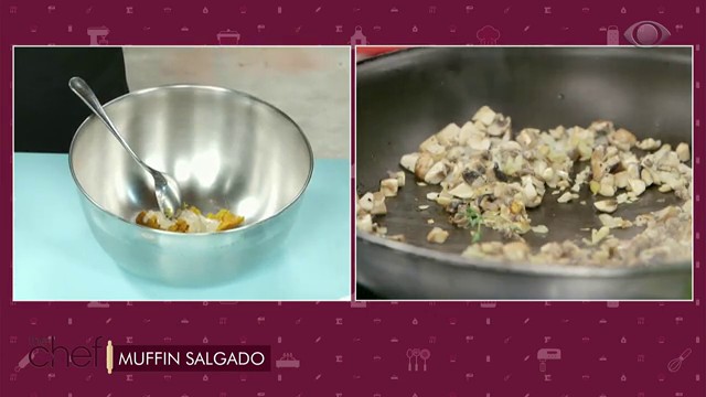 Muffin salgado de abóbora: receita do Edu Guedes leva cogumelos