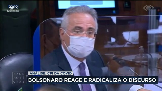 Para cientista político, radicalização de Bolsonaro é reação à CPI Reprodução TV