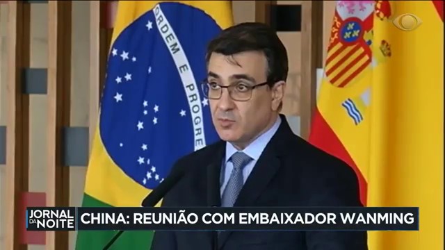 China mantém colaboração com o Brasil Reprodução TV