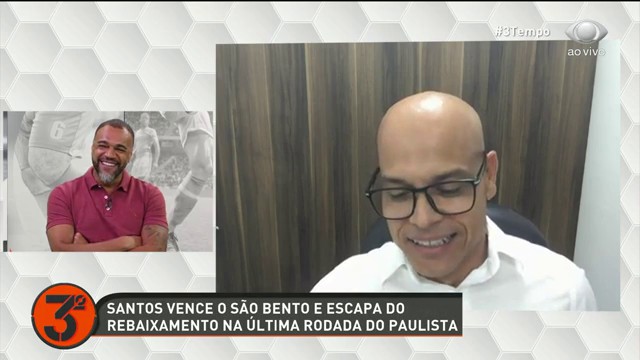 TERCEIRO TEMPO CONVERSA COM ROBERT SOBRE ATUAL SITUAÇÃO DO SANTOS