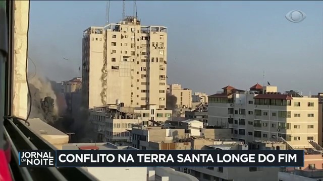 Conflito entre Israel e Hamas está longe de um cessar-fogo Reprodução TV