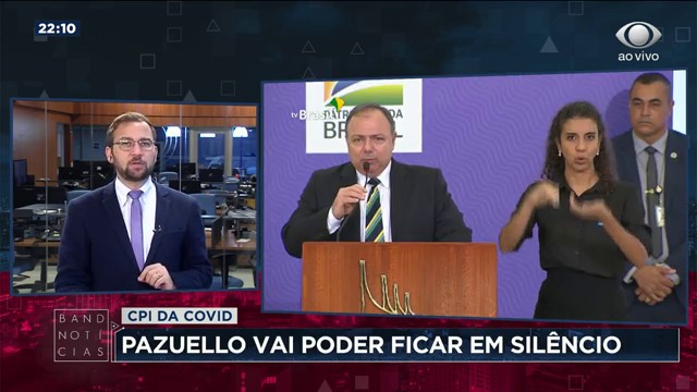 Pazuello vai poder ficar em silêncio na CPI da Covid Reprodução TV