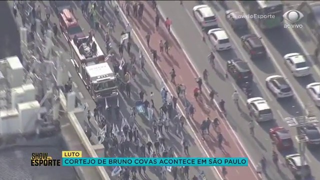 Cortejo de Bruno Covas acontece em São Paulo 
