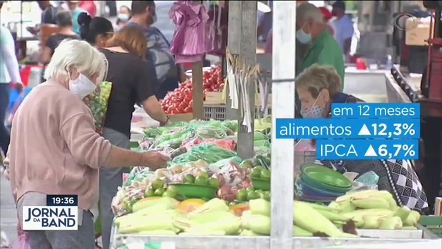 Inflação dos alimentos Reprodução TV