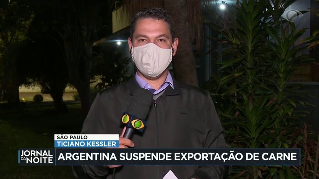 Argentina suspende exportação de carne Reprodução TV