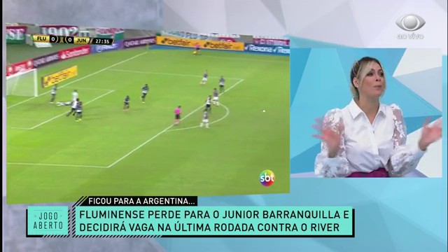 Fluminense perde e decide vaga nas oitavas da Liberta contra o River Reprodução TV