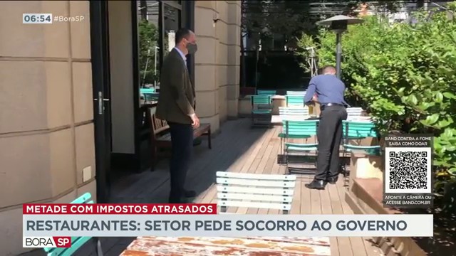 Restaurantes: setor pede socorro ao governo Reprodução TV