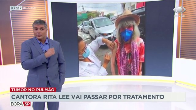 Cantora Rita Lee vai passar por tratamento Reprodução TV