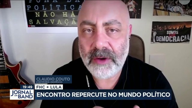 Encontro entre FHC e Lula repercute no mundo político Reprodução TV