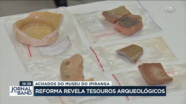 Reforma do Museu do Ipiranga revela tesouros arqueológicos