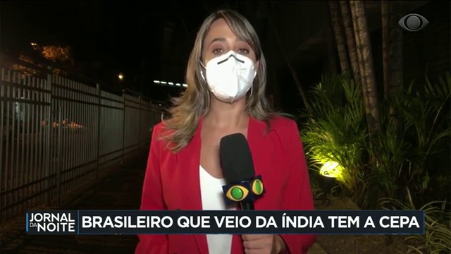 SP identifica 1º caso da variante indiana do coronavírus Reprodução TV