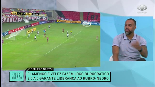 Mengão em busca do tri! Jogo Aberto comenta empate do Fla com o Vélez Reprodução TV