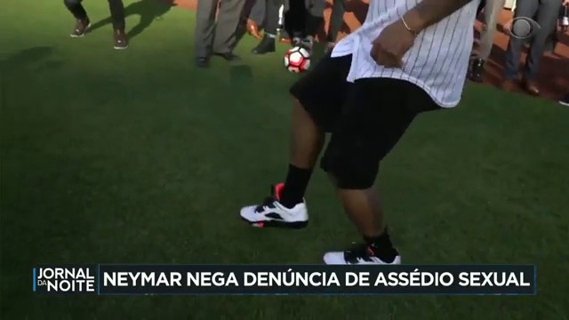 Neymar nega denúncia de assédio sexual Reprodução TV