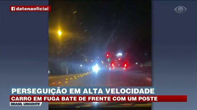 FLAGRANTE DE PERSEGUIÇÃO EM ALTA VELOCIDADE | BRASIL URGENTE Reprodução TV