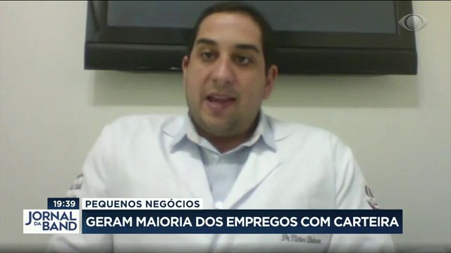 Pequenos negócios geram maioria dos empregos com carteira Reprodução TV