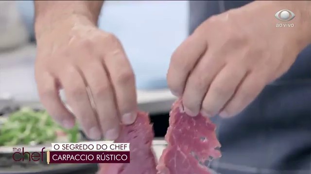 Saiba como fazer sua carne render mais para um carpaccio  Reprodução TV