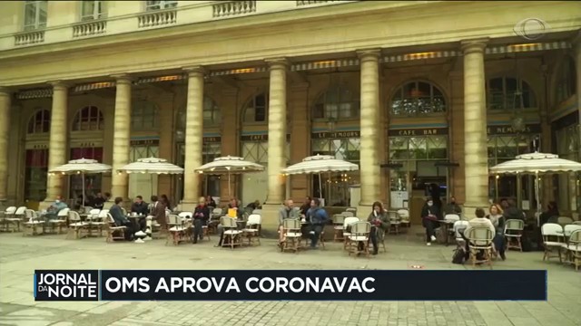 OMS aprova uso emergencial da Coronavac Reprodução TV