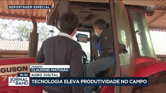 Agro digital: tecnologia eleva produtividade no campo Reprodução TV