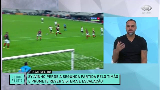 Complicou! Jogo Aberto comenta mais uma derrota do Timão para o Dragão Reprodução TV