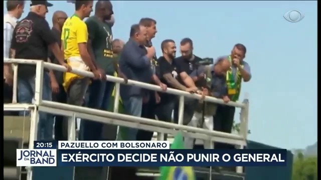 Exército decide não punir Pazuello Reprodução TV