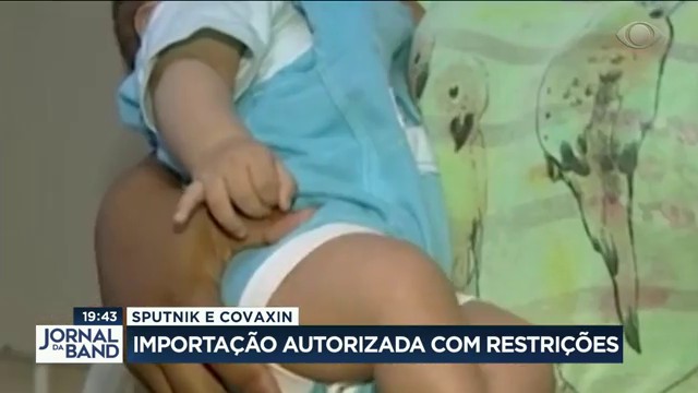 Anvisa libera importação das vacinas Sputnik e Covaxin Reprodução TV