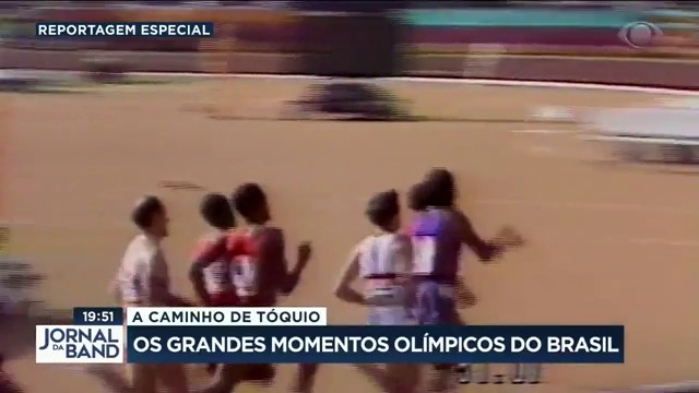 Os grandes momentos olímpicos do Brasil  Reprodução TV