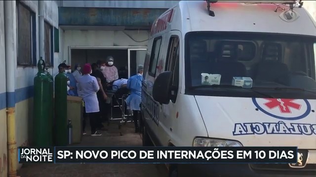 SP se prepara para novo pico de internações por Covid em junho Reprodução TV